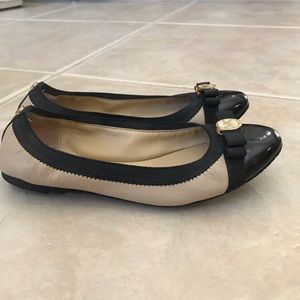 Michael Kors two-toned ballet flats